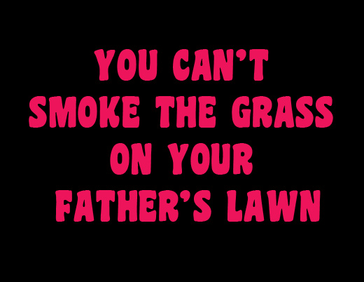 Acid Sweat Lodge Smoke Grass Poster